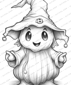 Ghost Coloring Book