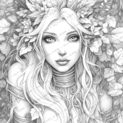 Forest Elves Coloring Pages