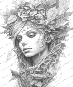 Forest Elves Coloring Pages