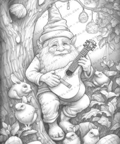 Gnome Melody Coloring