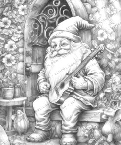 Gnome Melody Coloring