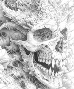 Surreal Creatures Coloring