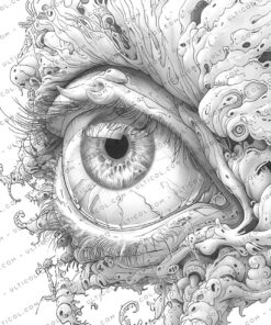 Surreal Creatures Coloring