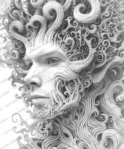 Surreal Creatures Coloring