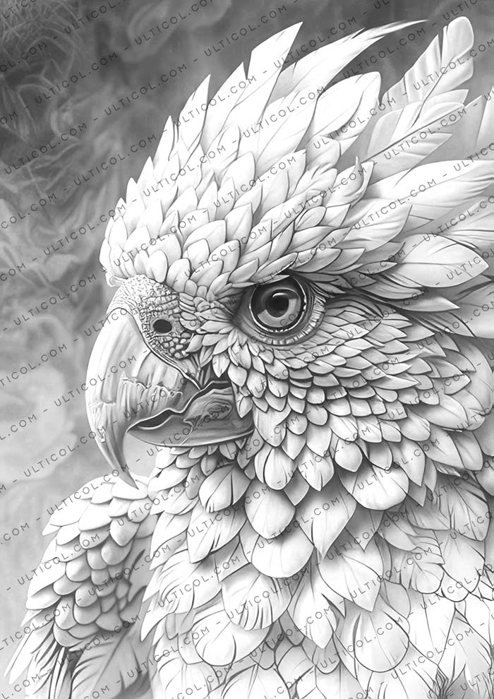 Surreal Creatures Coloring