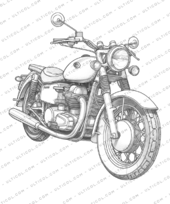 Motorcycle Coloring