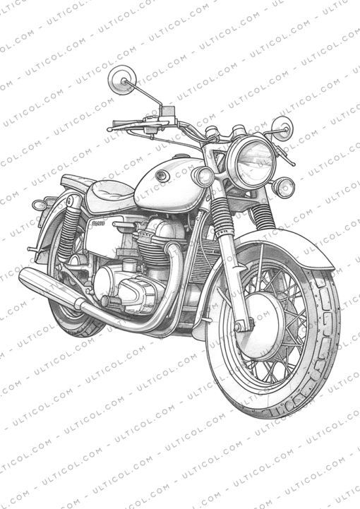 Motorcycle Coloring