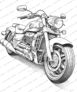 Motorcycle Coloring