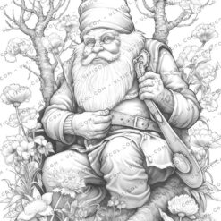 Spring gnome Coloring
