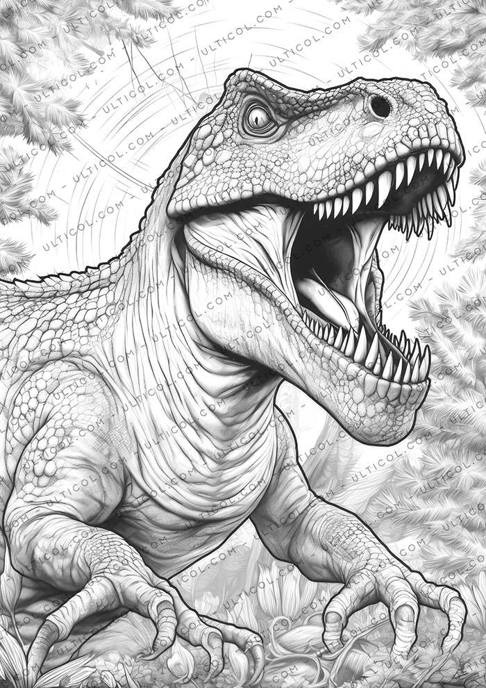 Tyrannosaurus Rex Coloring