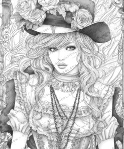 Gothic Beauty Coloring
