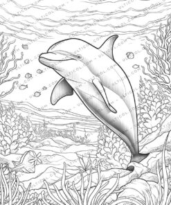 Dolphin Coloring