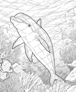 Dolphin Coloring