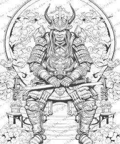 Samurai Coloring