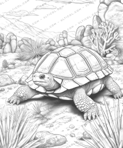 Desert Animals Coloring