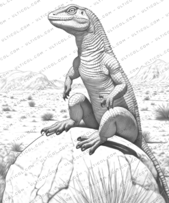 Desert Animals Coloring
