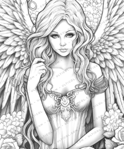 Angel Coloring Book