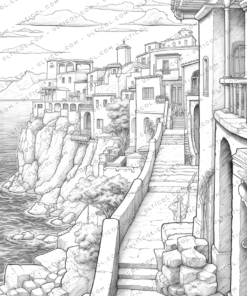 Ancient Greece Coloring Book