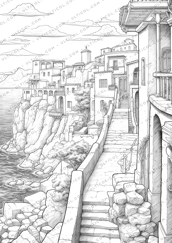 Ancient Greece Coloring Book