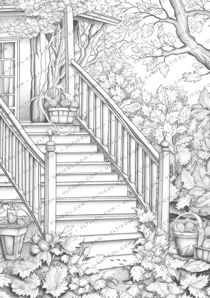 Autumn Vibes Coloring