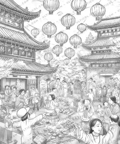 Chinese New Year Coloring