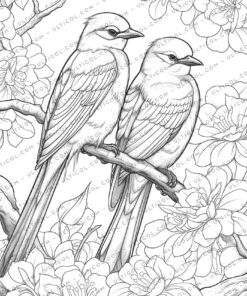 Love Birds Coloring