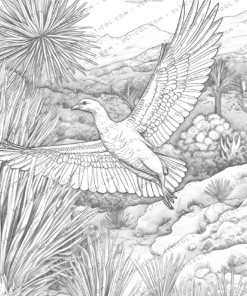 Desert Animals Coloring