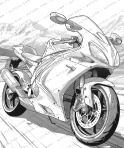 Motorcycle Coloring