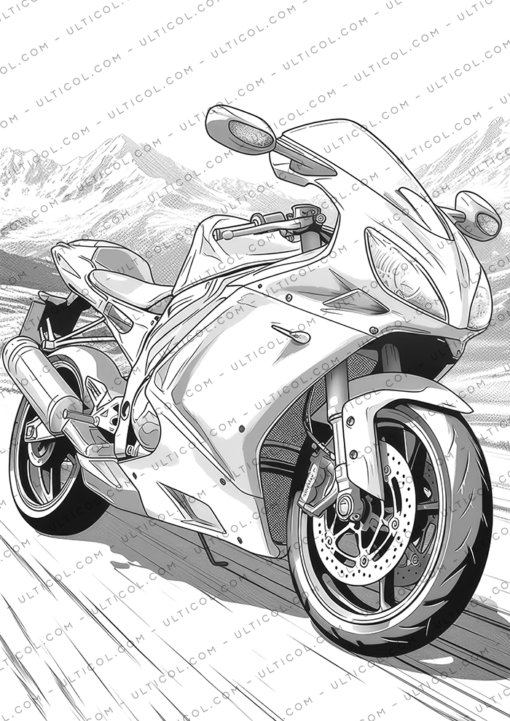 Motorcycle Coloring