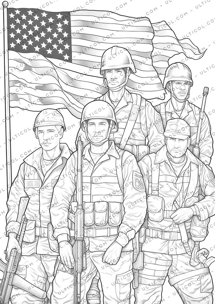 Veterans Day Coloring