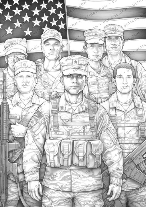 Veterans Day Coloring