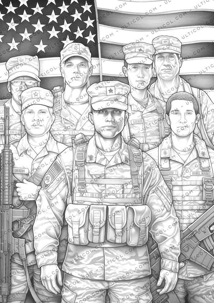 Veterans Day Coloring