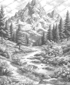 Nation park Coloring