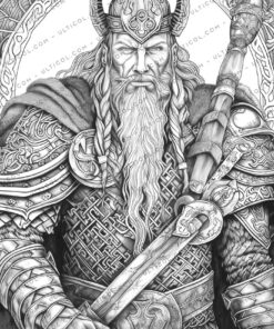 Viking Warriors Coloring