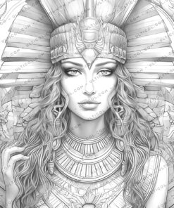 Egyptian Goddesses Coloring