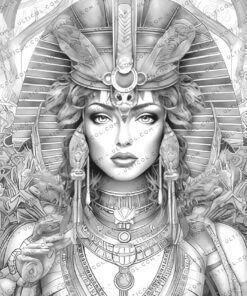 Egyptian Goddesses Coloring