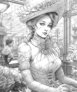 Whimsical Victorian Coloring