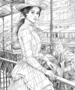 Whimsical Victorian Coloring