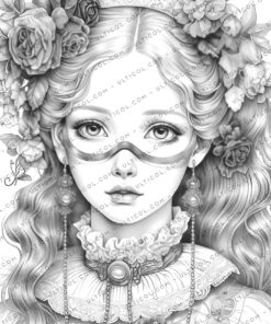 Whimsical Victorian Coloring