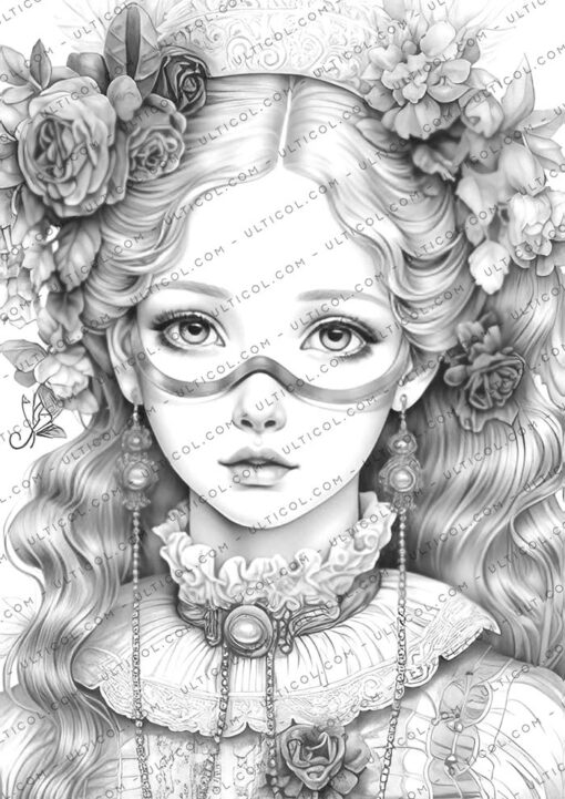 Whimsical Victorian Coloring