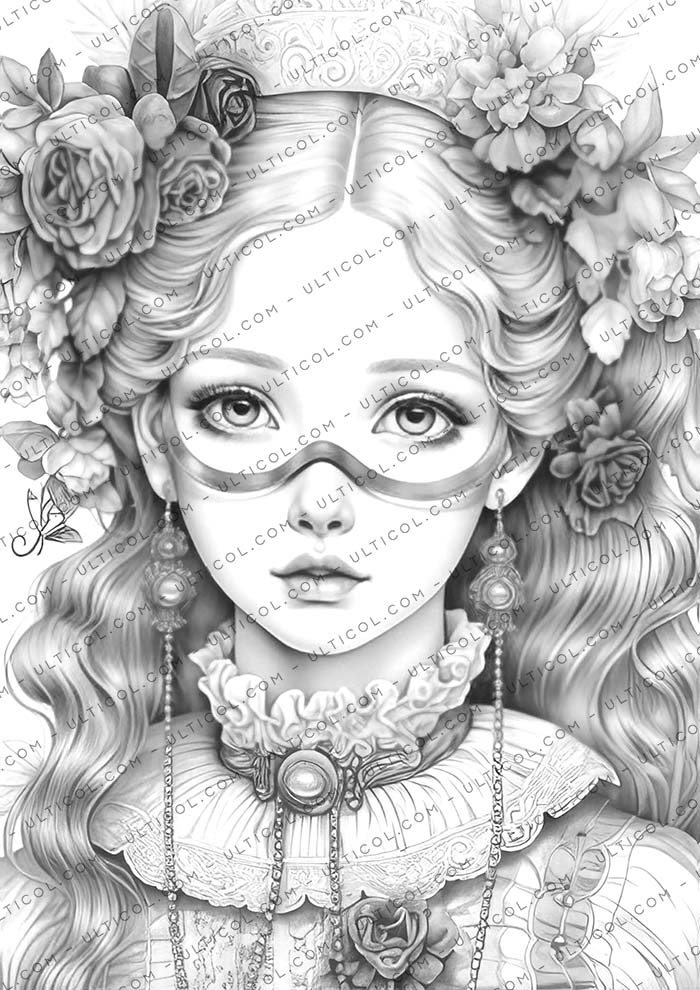 Whimsical Victorian Coloring