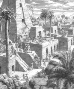 Mysterious Civilization Coloring