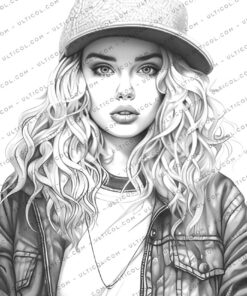 Streetwear Fashion Coloring