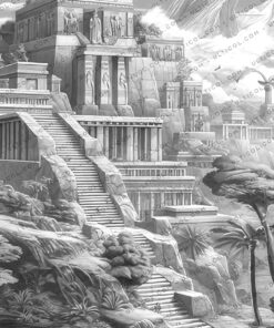 Mysterious Civilization Coloring
