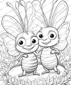 Love Bugs Coloring