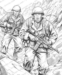 World War one Coloring
