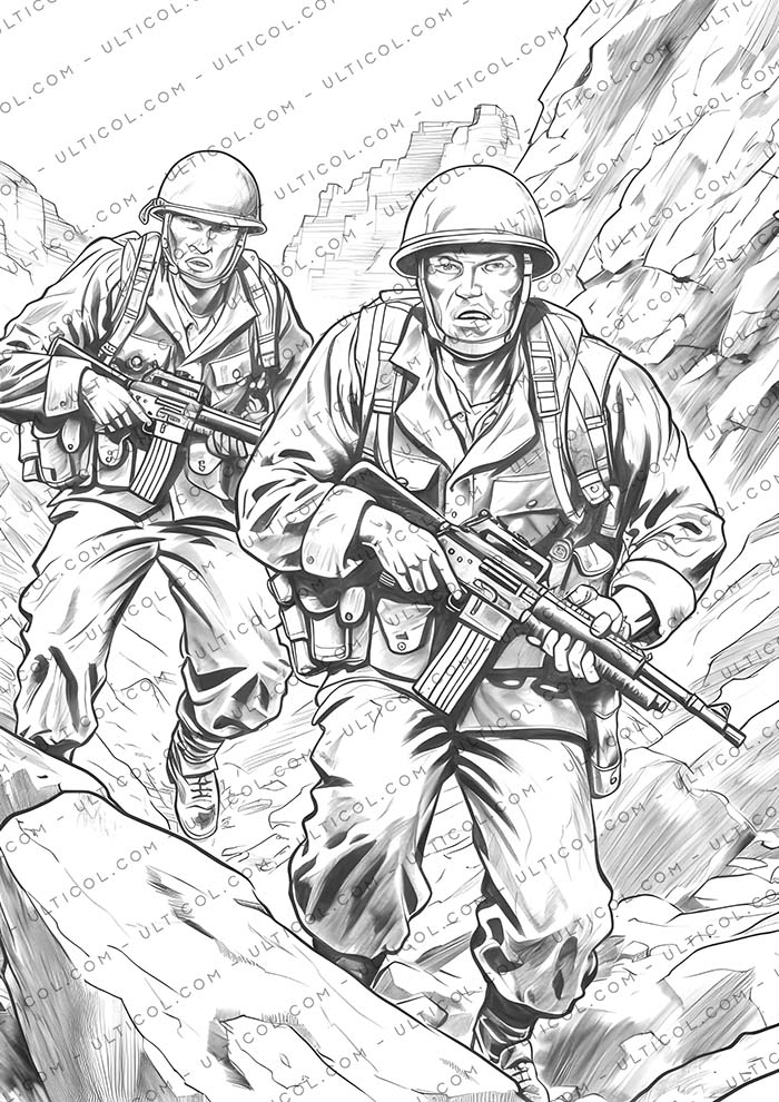 World War one Coloring