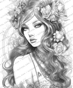 Gothic Tattoos Coloring