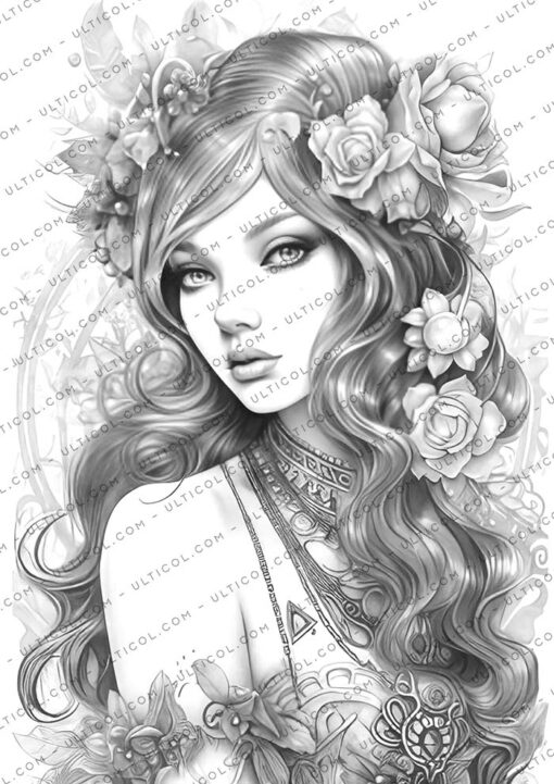 Gothic Tattoos Coloring