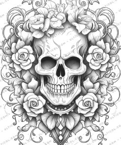 Gothic Tattoos Coloring